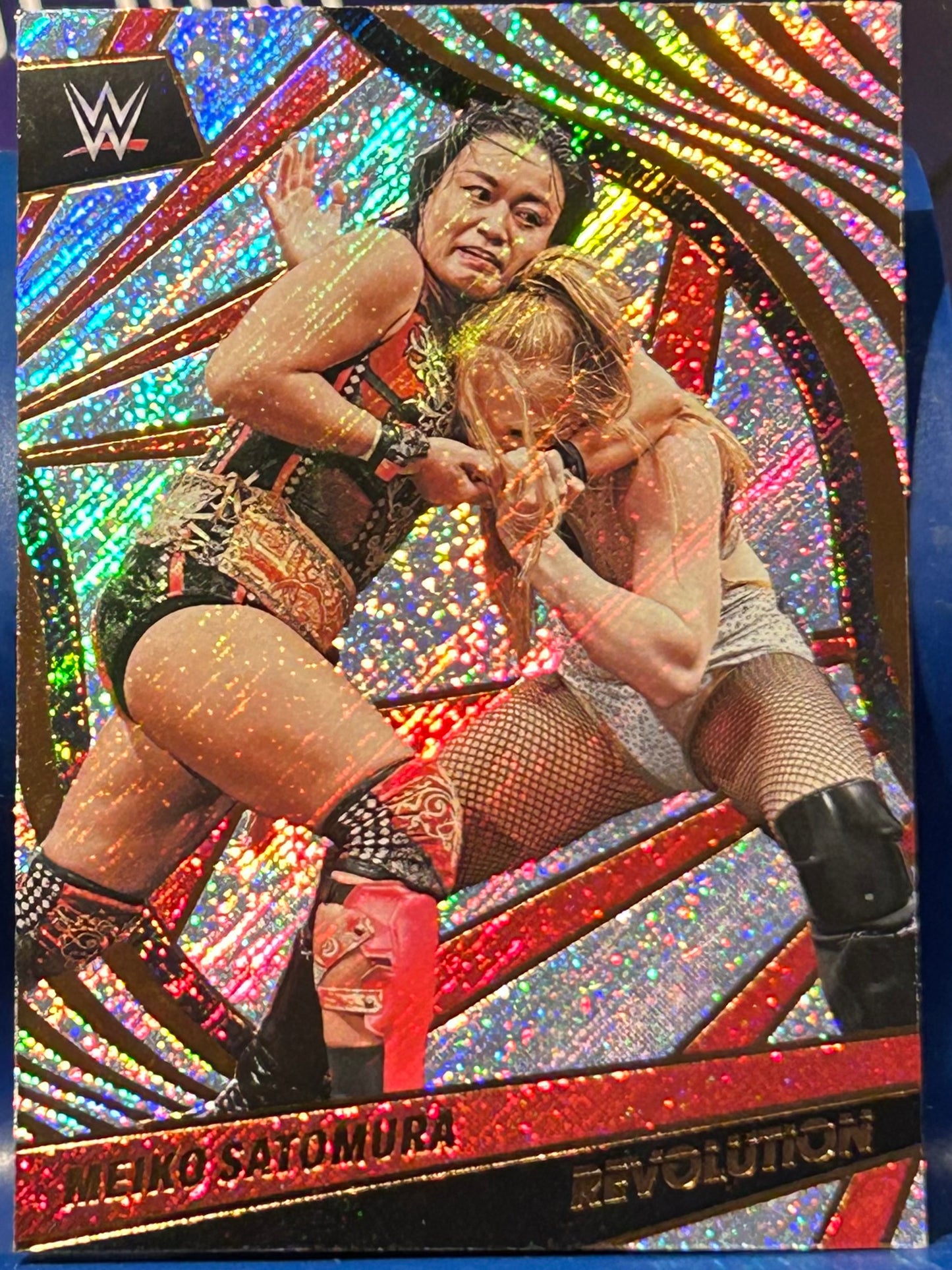 * Meiko Satomura 2022 WWE NXT uk Panini Revolution Card