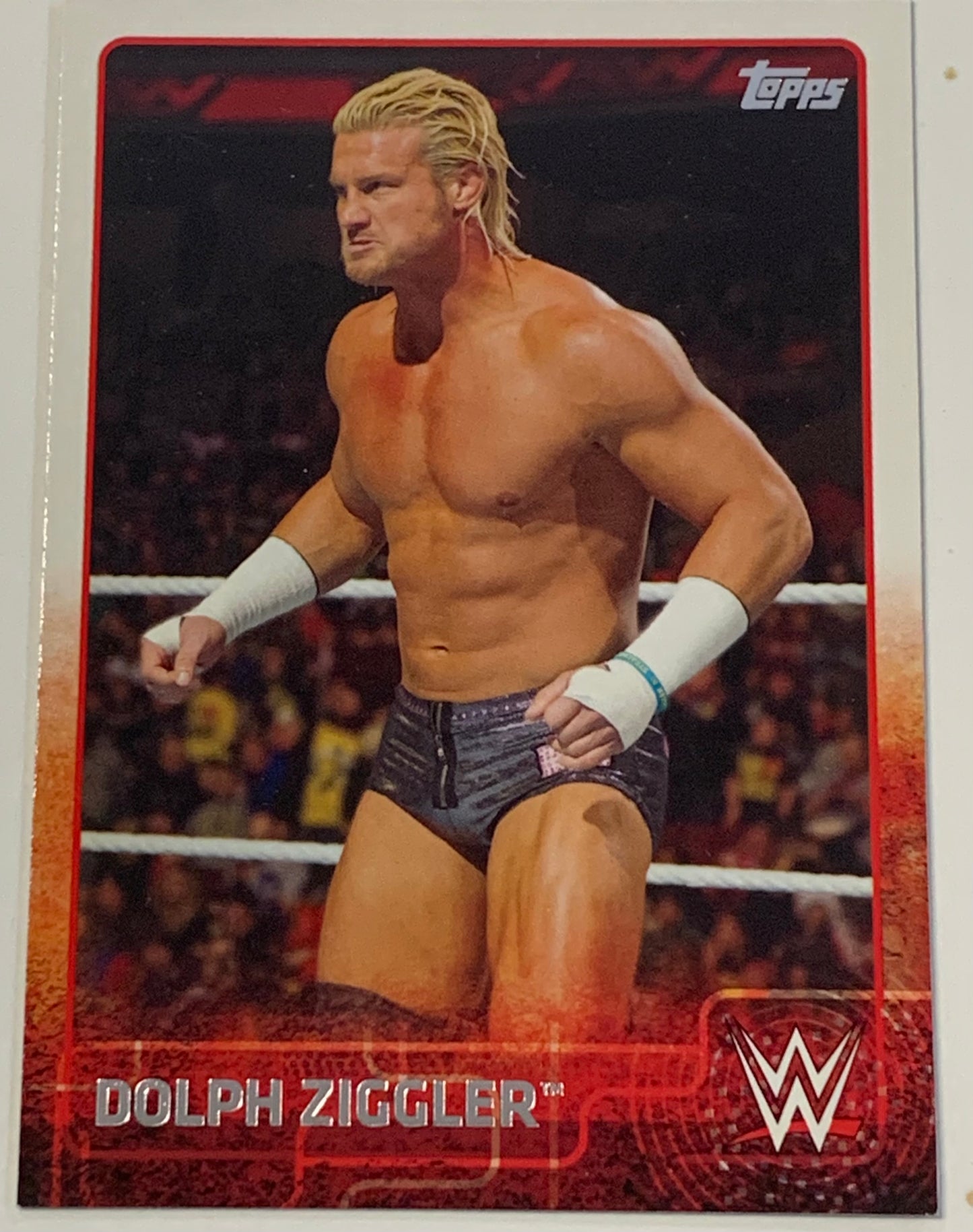 Dolph Ziggler 2015 WWE Topps Card