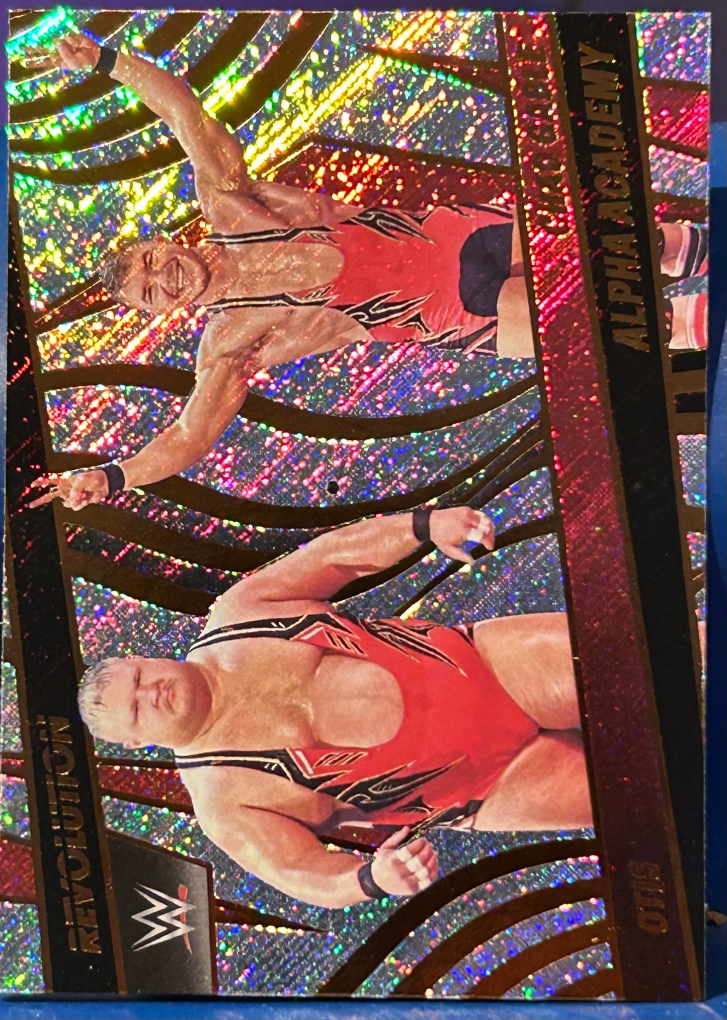 * Alpha Academy (Otis & Chad Gable) 2022 WWE Revolution Card