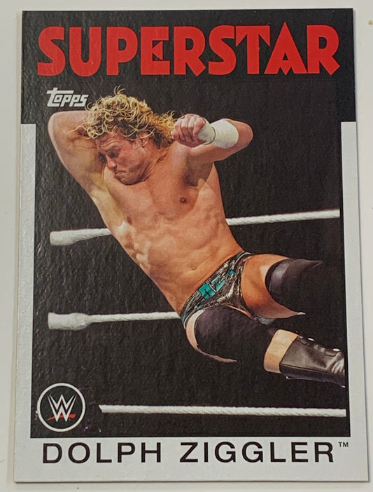 Dolph Ziggler 2016 WWE Topps Heritage Card