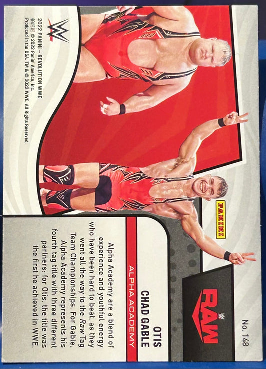 * Alpha Academy (Otis & Chad Gable) 2022 WWE Revolution Card