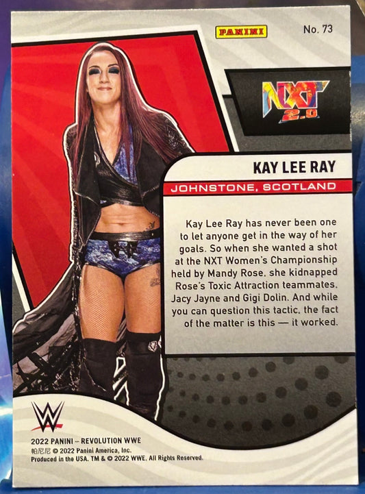 * Kay Lee Ray 2022 WWE NXT Panini Revolution Card