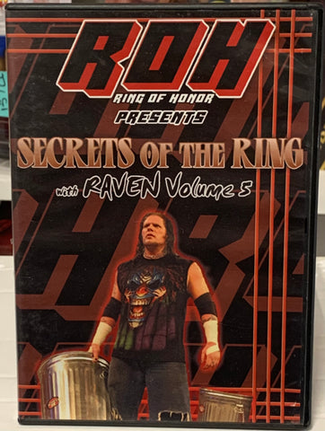 ROH DVD “Secrets of The Ring with Raven Volume 5” (Very Hard To Find)