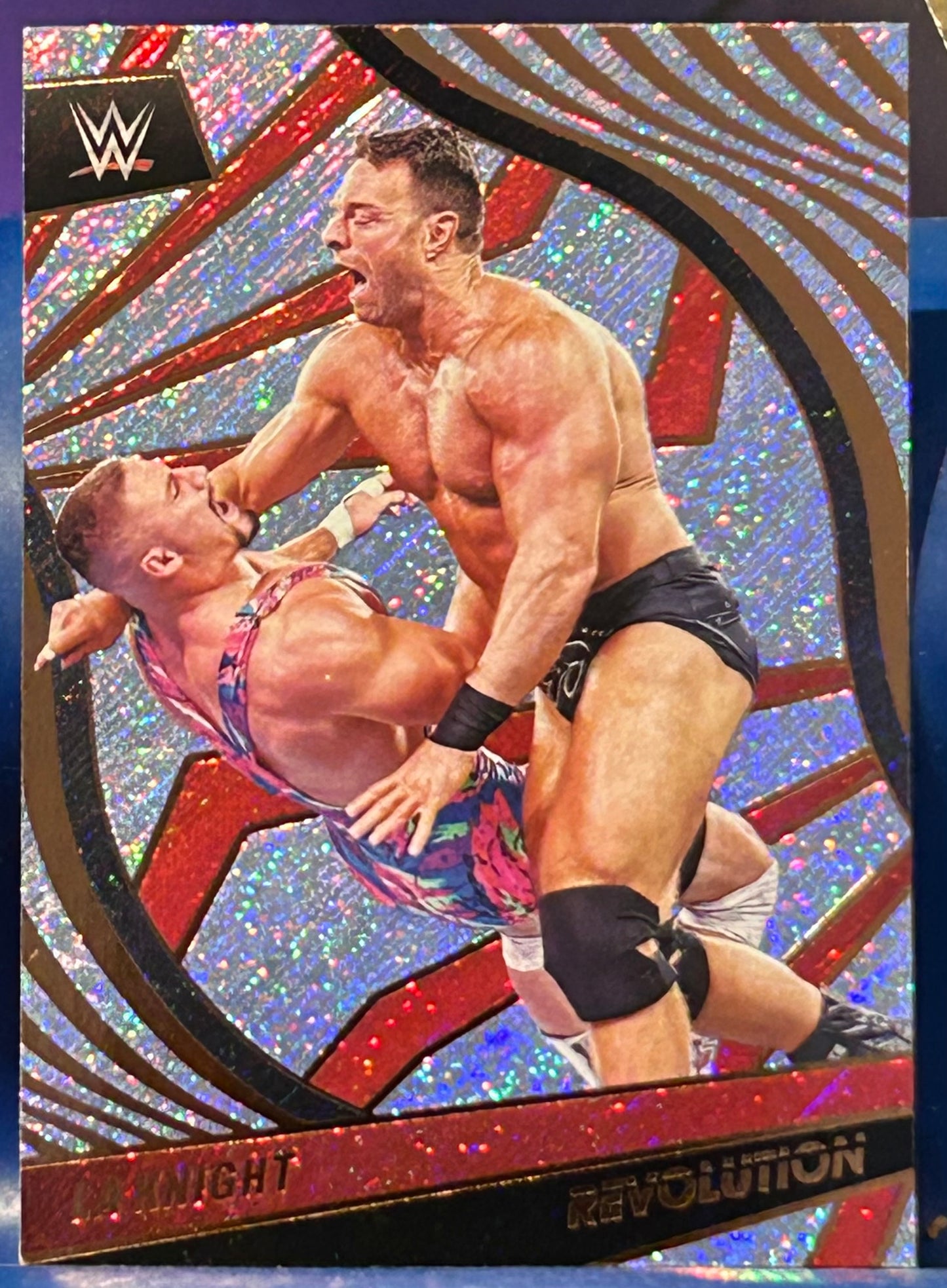 * LA Knight 2022 WWE NXT Panini Revolution Card