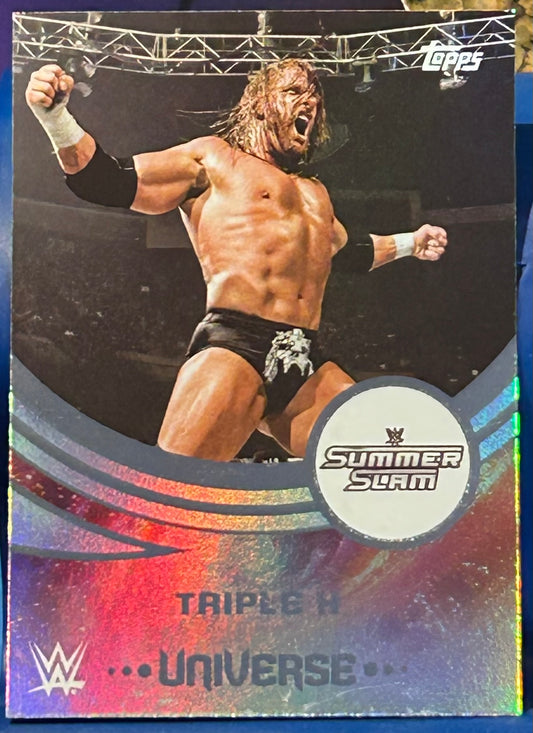 * Triple H WWE 2025 Topps Universe Card