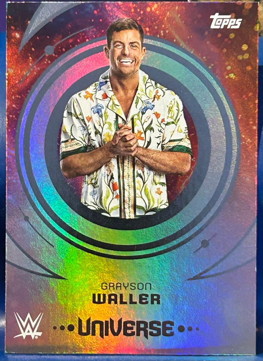 * Grayson Waller WWE 2025 Topps Universe Card