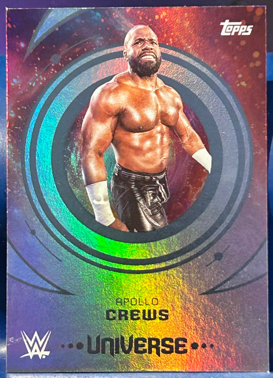* Apollo Crews WWE 2025 Topps Universe Card