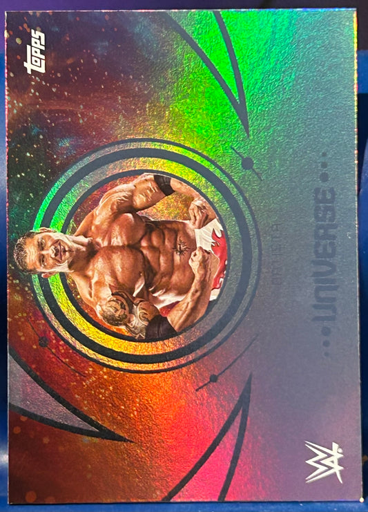* Batista WWE 2025 Topps Universe Card