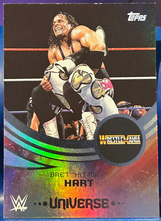 * Bret “The Hitman” Hart  WWE 2025 Topps Universe Card