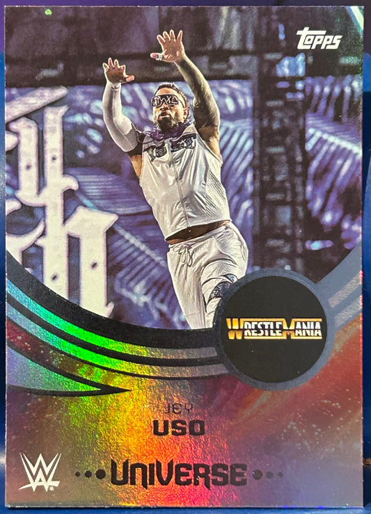* Jey Uso WWE 2025 Topps Universe Card
