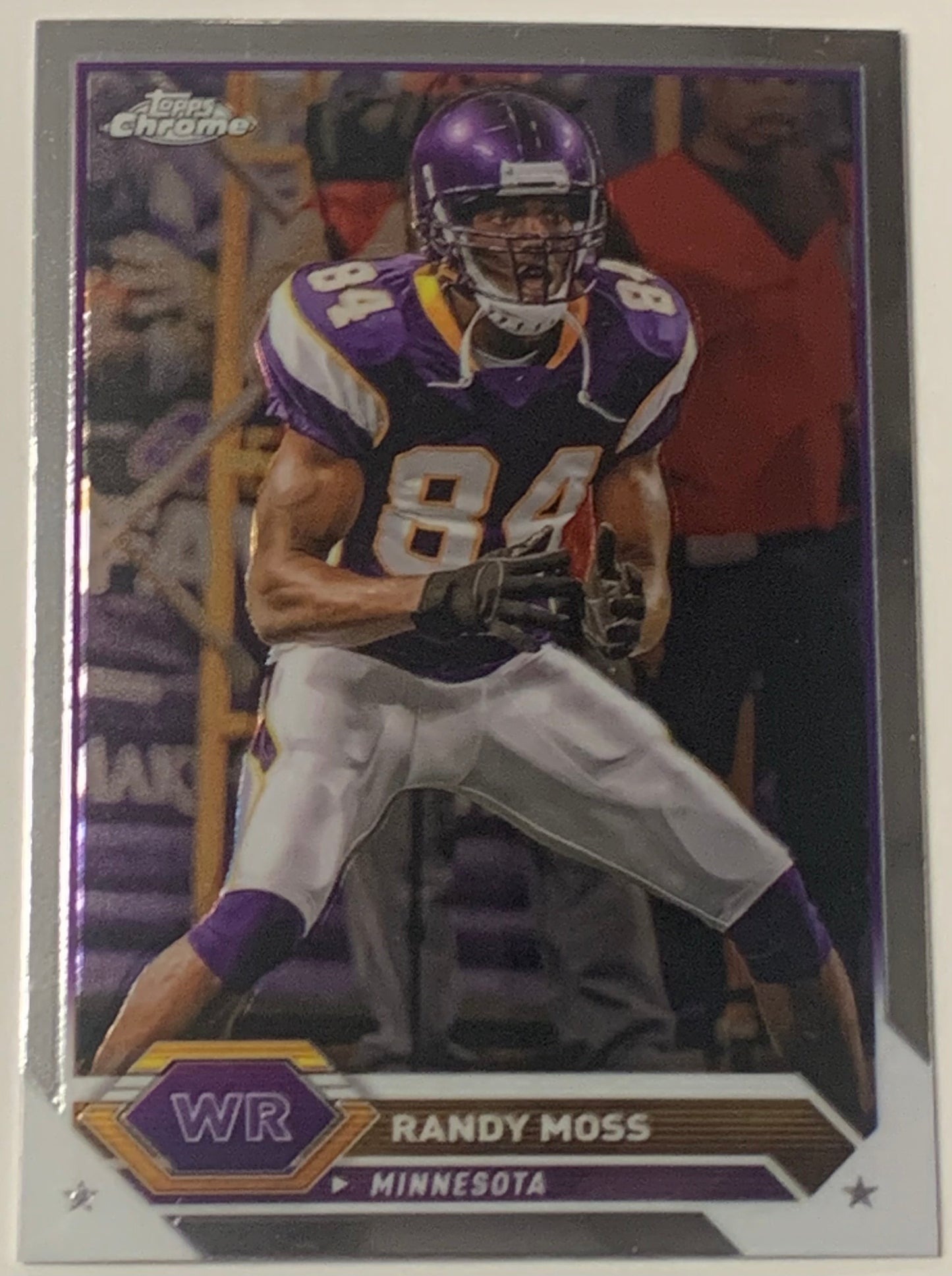 Randy Moss 2024 NFN Topps Chrome Card