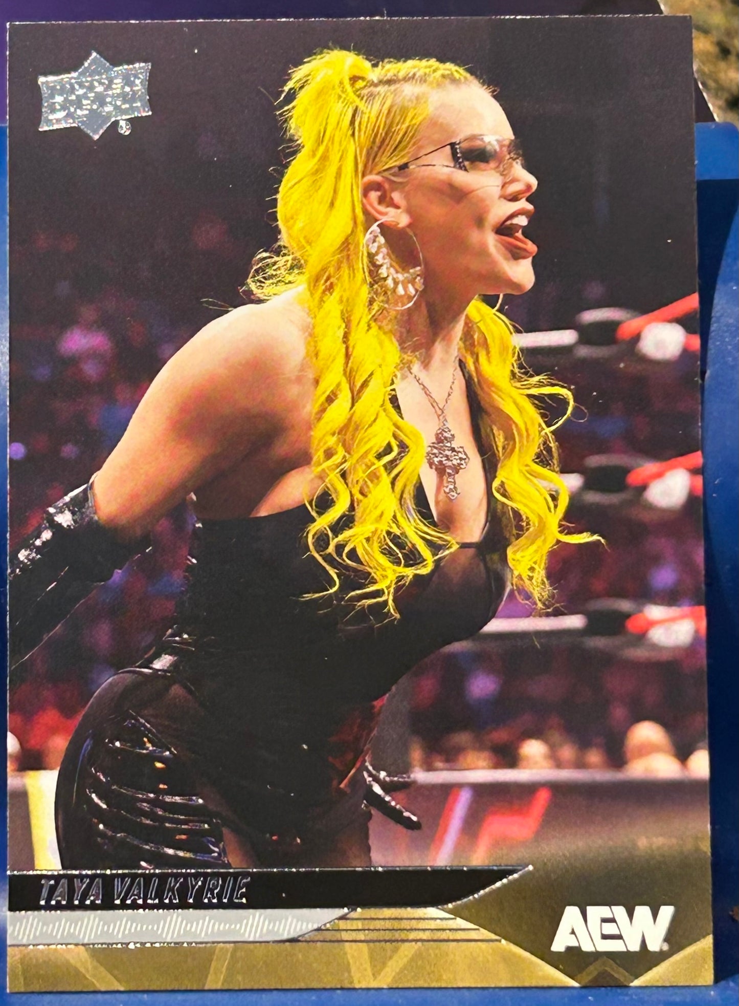 * Taya Valkyrie 2025 AEW UD Upper Deck Card