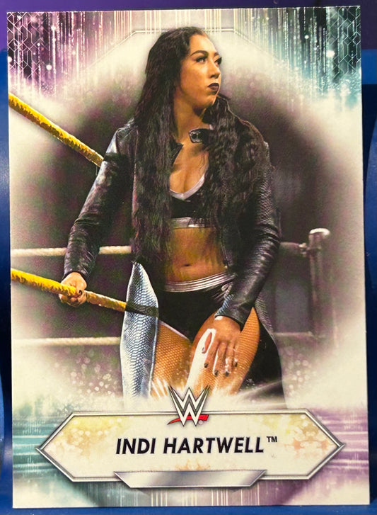 * Indi Hartwell 2021 WWE NXT Topps Card
