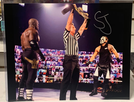 Slap Jack aka Shane Thorne WWE Signed 8x10 Color Photo