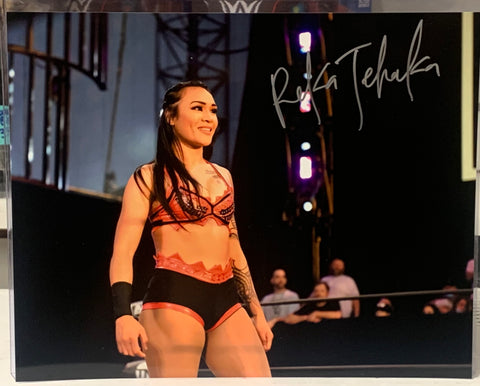 Reka Tehaka NWA Signed 8x10 Color Photo (Comes w/COA)