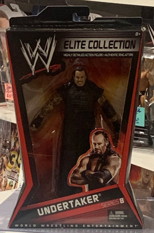 The Undertaker WWE Mattel Elite Series 8 Action Figure (Sealed, Never Opened)