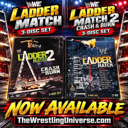 + WWE DVD Lot “Ladder Match & Ladder Match 2” (Both are 3-Disc Sets)