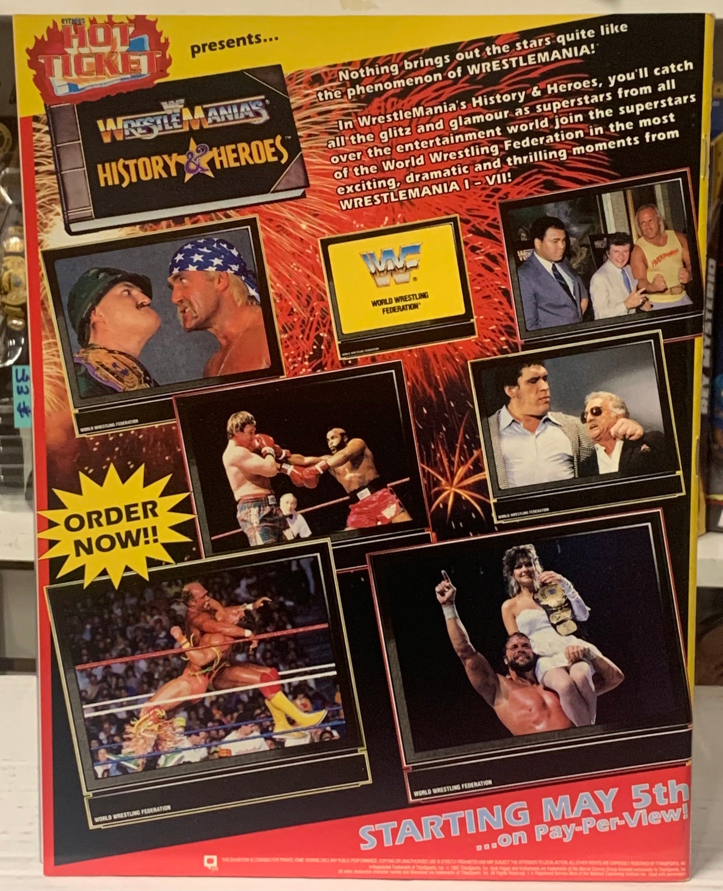 WWF WWE Magazine June 1991 Hulk Hogan, Ultimate Warrior, Andre