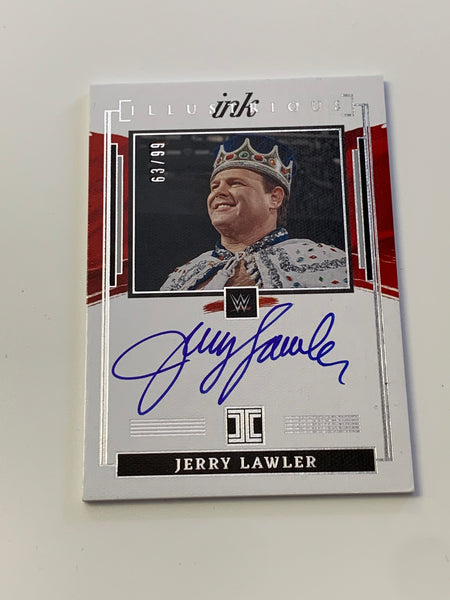 Jerry “The King” Lawler 2022 WWE Impeccable Auto Card #63/99 (On Card – The  Wrestling Universe