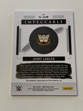 Jerry “The King” Lawler 2022 WWE Impeccable Auto Card #63/99 (On Card Auto)