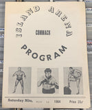 Island Arena Wrestling Program Commack, LI (11/14/64) (Very Hard To Find)