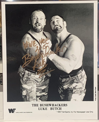 Bushwacker Luke Signed Classic 8x10 Photo (Comes w/COA)