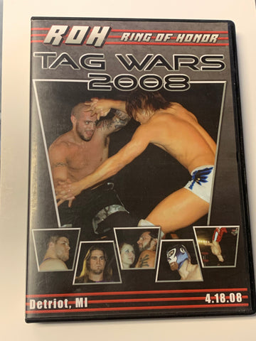 ROH Ring Of Honor DVD “Tag Wars 2008” 4/18/08 Briscoes Steen Genericho