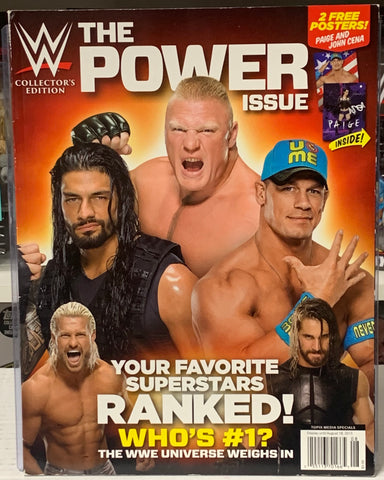 WWE Collector’s Edition Magazine “The Power Issue” (Comes with Posters of John Cena and Paige)