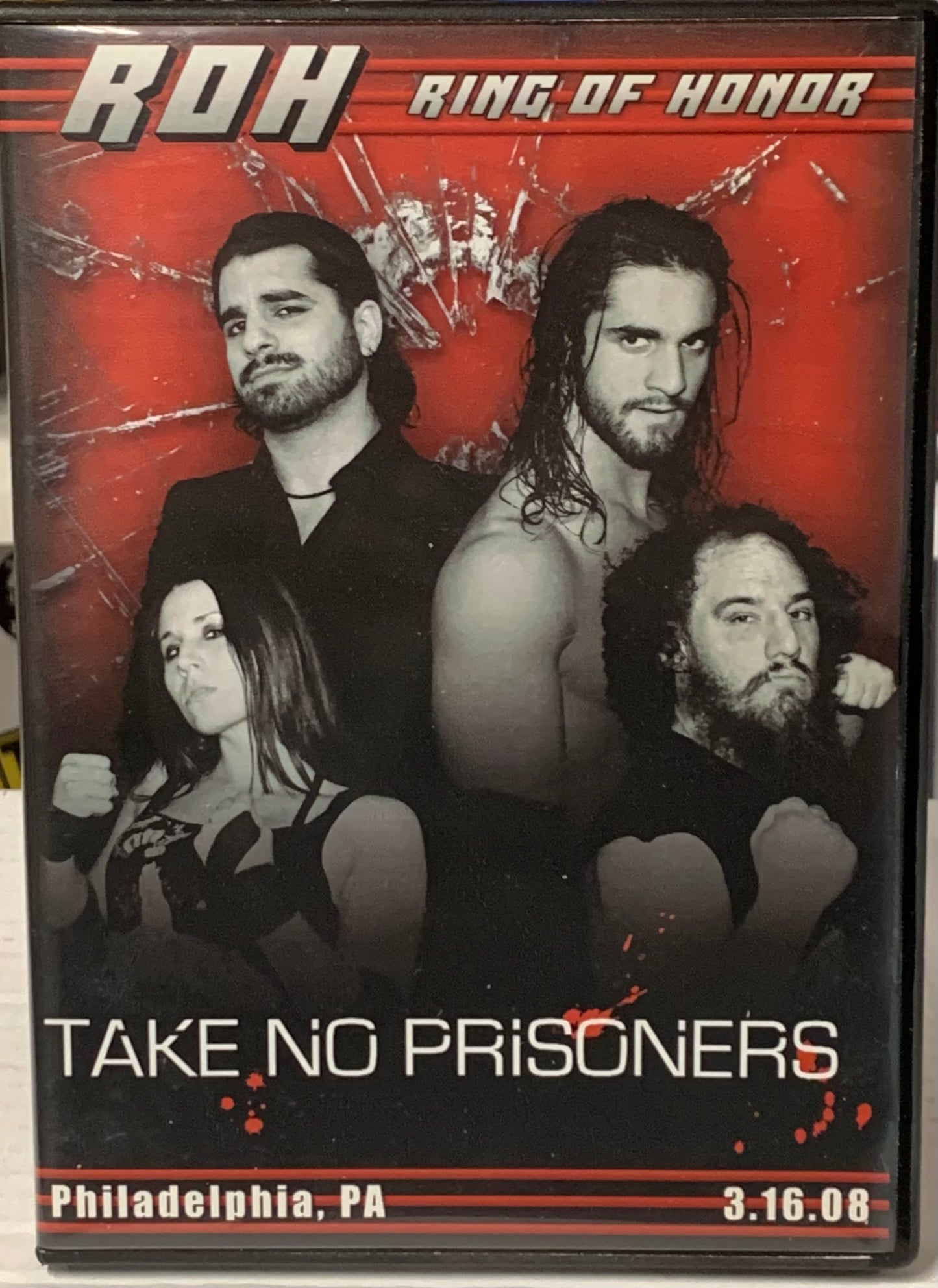 ROH Ring of Honor DVD “Take No Prisoners” 3/16/08 (Danielson, Steen, Tyler Black & so much more)