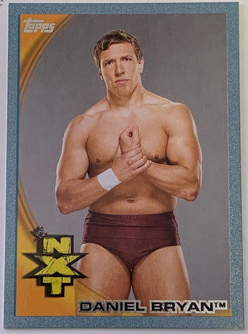 Daniel Bryan 2010 WWE NXT Topps Rookie Card Blue Parallel #466/2010