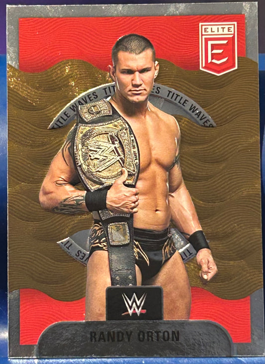 * Randy Orton 2023 WWE Donruss Elite “Tidal Waves” Foil Insert Card