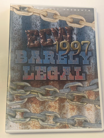 ECW DVD Barely Legal 1997 Sabu Taz Dudleys