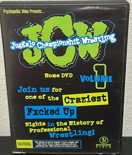 + JCW DVD “Juggalo Championshit Wrestling Vol 1” (Iron Sheki, King Kong Bundy, ECW’s Balls Mahoney & so much more)