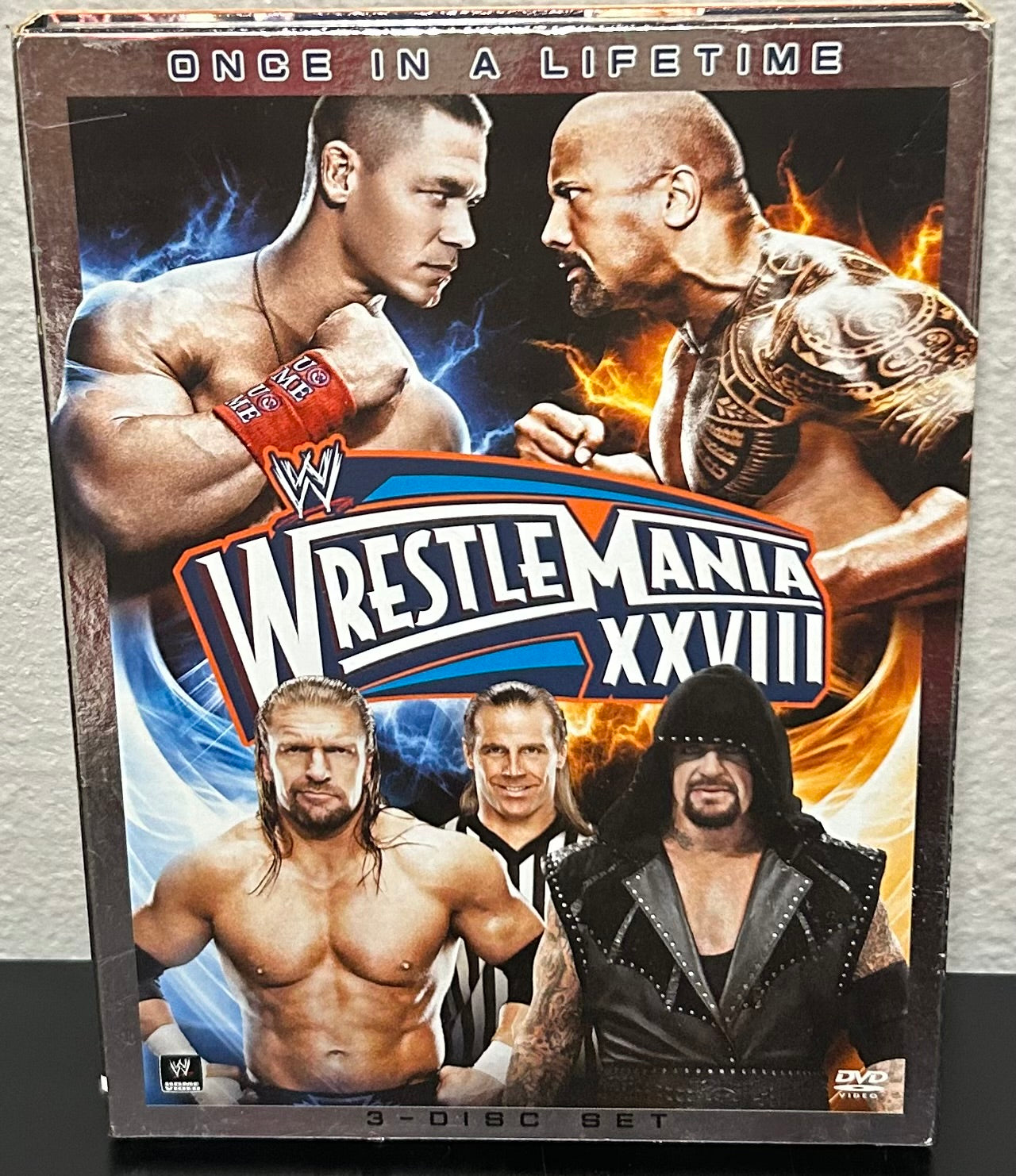 WWE DVD “Wrestlemania 28” (3-Disc Set) Includes HOF Ceremony – The