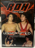 ROH Ring of Honor DVD “Unscripted, Remastered” 9/21/02 (Lowki, Xavier, Amazing Red, Jay Briscoe & so much more)