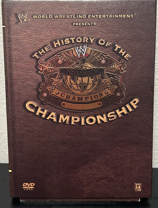 + WWE DVD “History of The WWE Championship” (3-Disc Set)