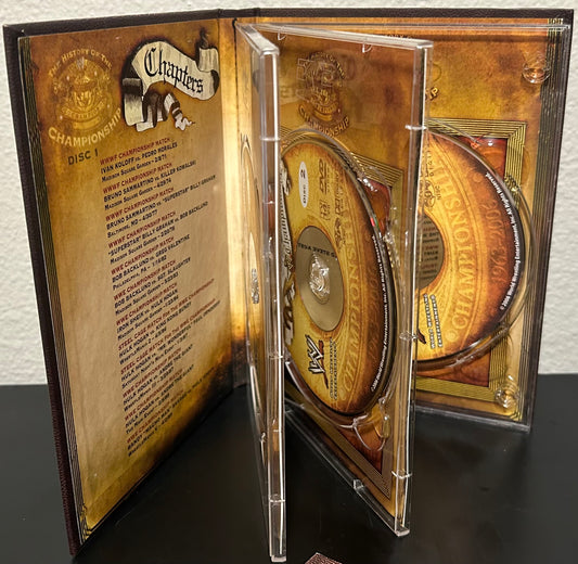+ WWE DVD “History of The WWE Championship” (3-Disc Set)