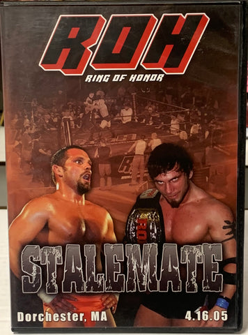 ROH Ring of Honor DVD “Stalemate” 4/16/05 (Danielson, Homicide, Aries, Gibson & so much more)