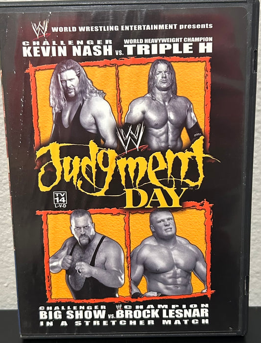+ WWE DVD “Judgement Day 2003” (Brock, Nash, Triple H & so much more)