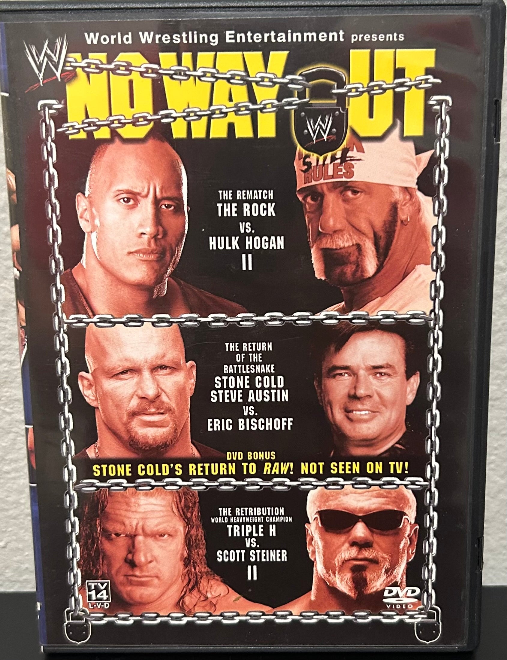 WWE DVD “No Way Out 2003” (Rock vs Hogan) – The Wrestling Universe
