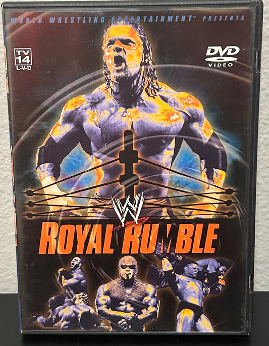 + WWE DVD “Royal Rumble 2003” (Angle, Benoit, HBK, Jericho & so much more)
