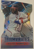 Michael Harris 2023 Topps Stadium “Triumvirates” Rookie Card ATLANTA BRAVES