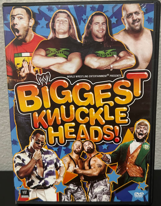 + WWE DVD WWE Biggest Knuckle Heads” (DX, Big Show, Hornswoggle & so much more)
