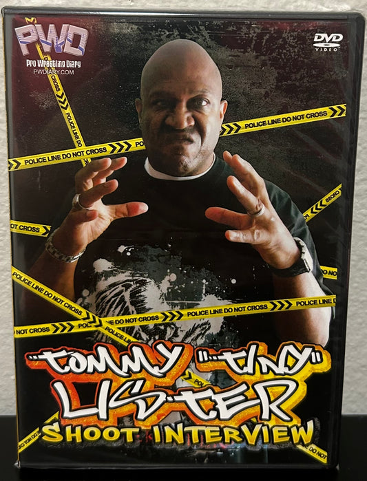 + WWE DVD “Tommy “Tiny” Lister aka WWE Zeus Shoot Interview” (Sealed, Brand New)