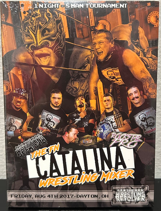 + The Wrestling Revolver DVD “The F’n Catalina Wrestling Mixer Vol 1” (Sealed, Brand New)