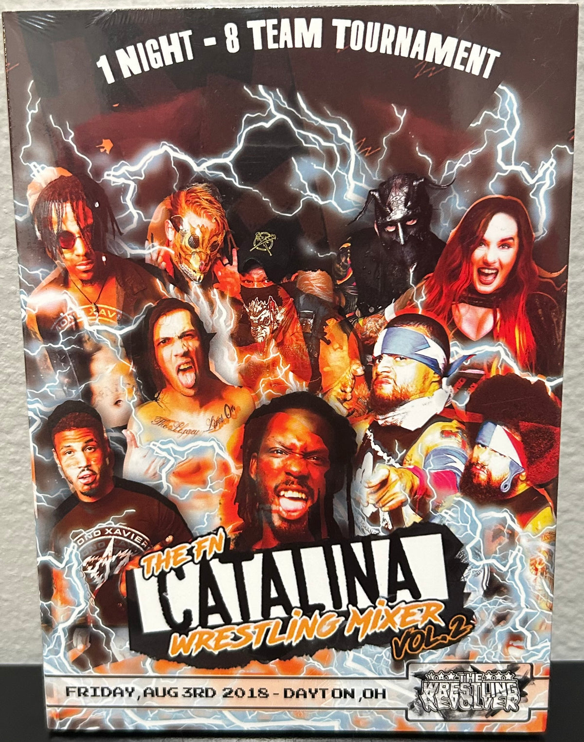 + The Wrestling Revolver DVD “The F’n Catalina Wrestling Mixer Vol 2” (Brand New, Sealed)