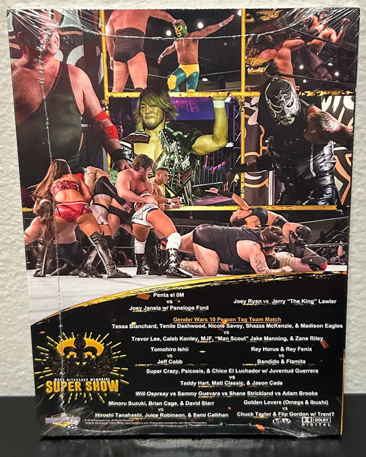 + WrestleCon Supershow DVD “March Hitchcock Memorial, 4/5/2018” (Sealed, Brand New)