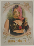 Asuka 2021 WWE Topps Heritage Allen & Ginter Card