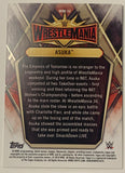 Asuka 2019 WWE Topps Wrestlemania Card