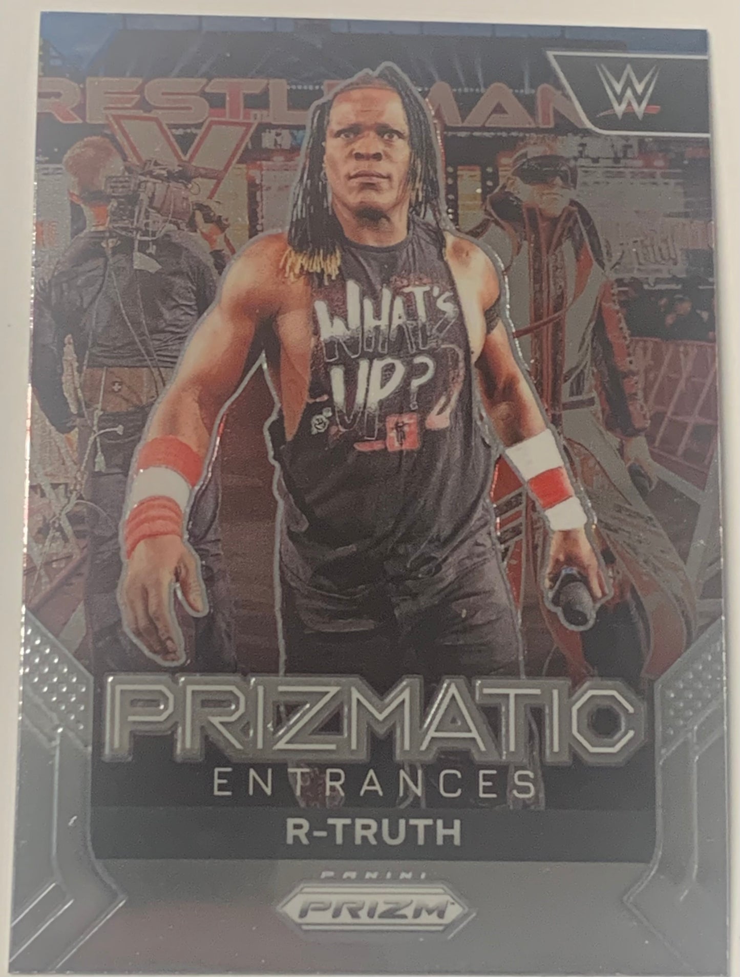 R-Truth 2024 WWE Panini Prizm Prizmatic Insert Card